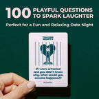 Talking Hearts Conversation Cards - A Card Game for Date Nights - 200 Questions and 2 Wild Cards - When We Met